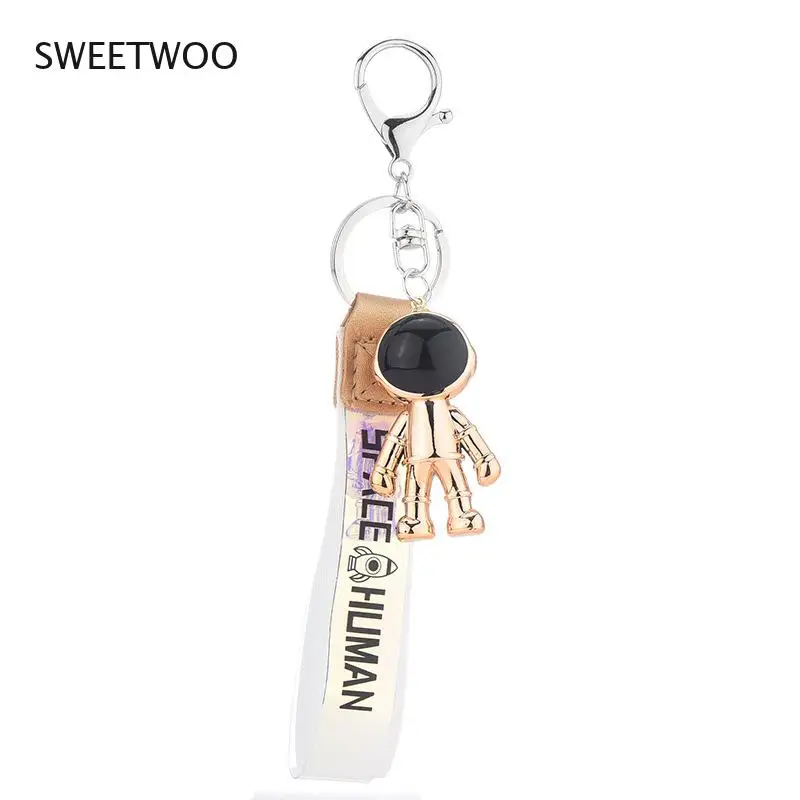 

1 Pc New Astronaut Keychain Acrylic Fashion Creative Car Bag Pendant Couple Small Gift Decorations Accessories Ornament Fashion
