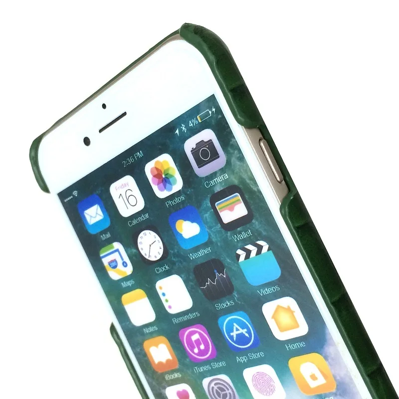 Solque чехол из натуральной кожи с ремешком на руку для iPhone SE 2020 SE2 7 8 Plus Роскошный