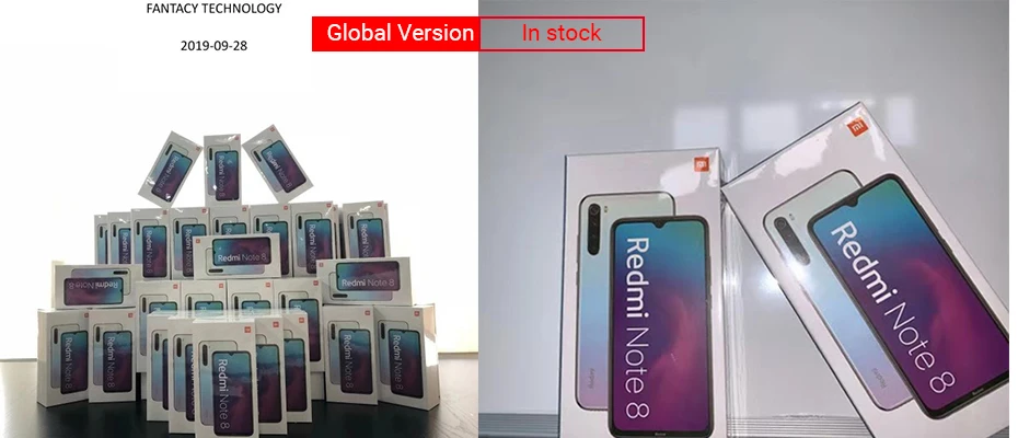 Глобальная версия Xiaomi Redmi Note 8 4G 64G 48MP Четырехъядерный Смартфон Snapdragon 665 Восьмиядерный FHD экран 6,3 дюйма 4000 мАч
