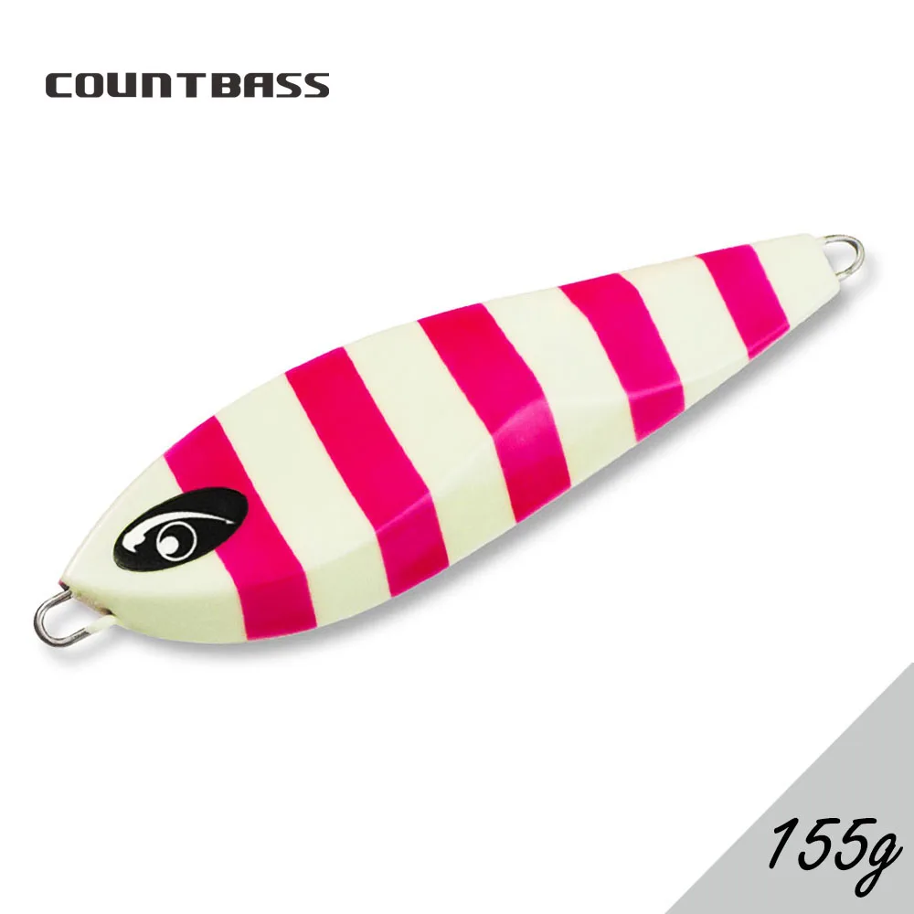 

155g 5,5 oz Countbass S2 глубокий медленного Падения Приманки рыболовные приманки металлический крючковый лов морской желтохвоста игра