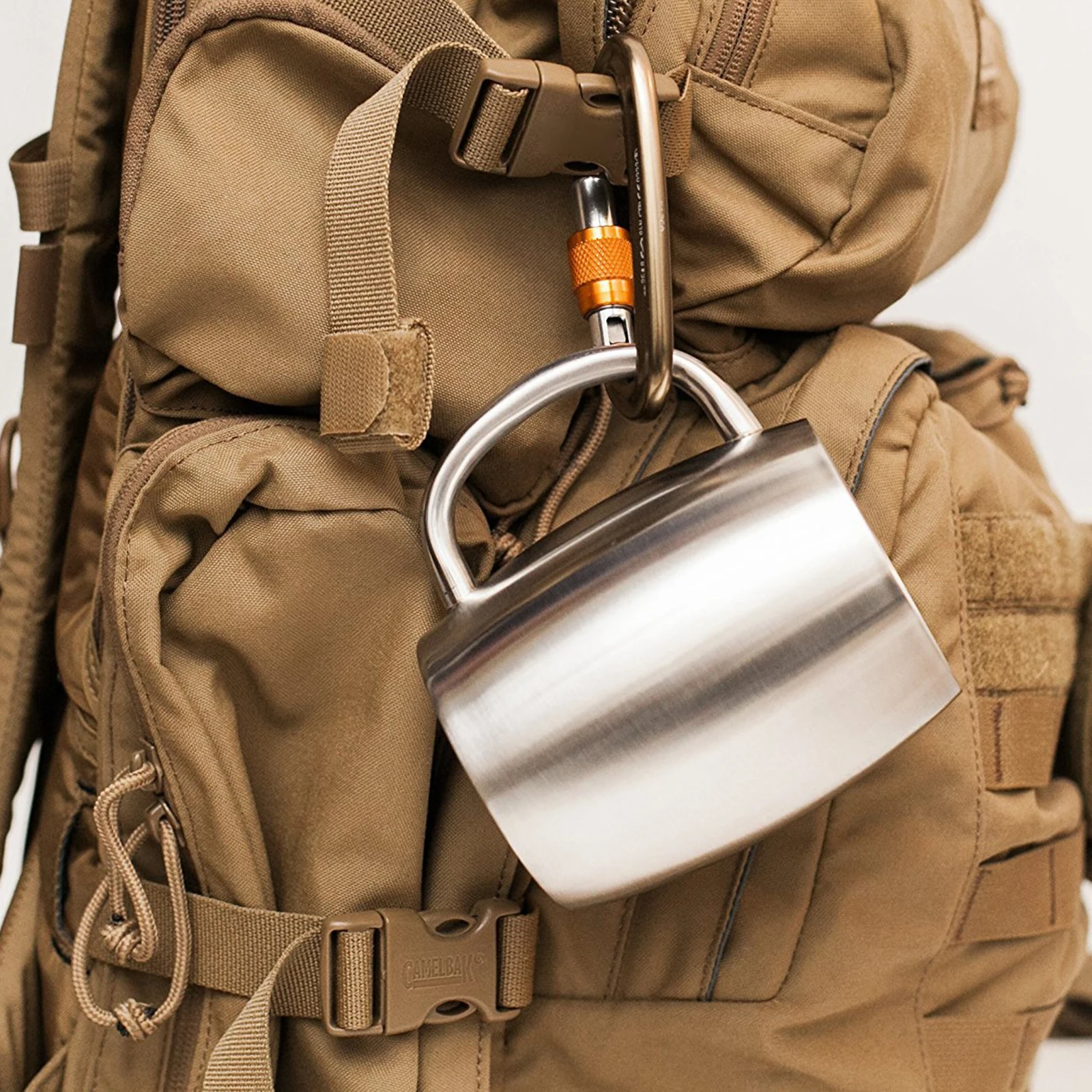 

420ml Stainless Steel Coffee Mug Double Wall Insulated, Lightweight and Durable BPA Free