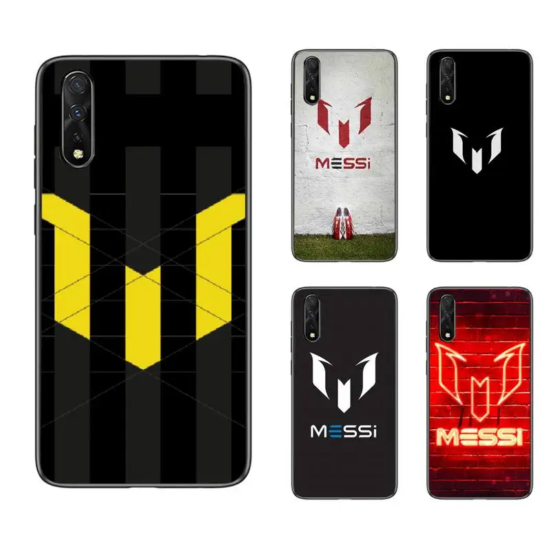 

F1 leo-F-Messi-S-logo Phone Case For Redmi 4X 5plus 6 7 8 9 A Note 4 8 T 9 10 pro Cover Fundas Coque