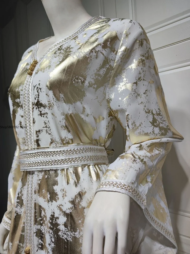 Eid Abaya Dubai Turkey Muslim Hijab Dress Abayas for Women African Dresses Islam Caftan Moroccan Kaftan Jalabiya Djellaba Femme