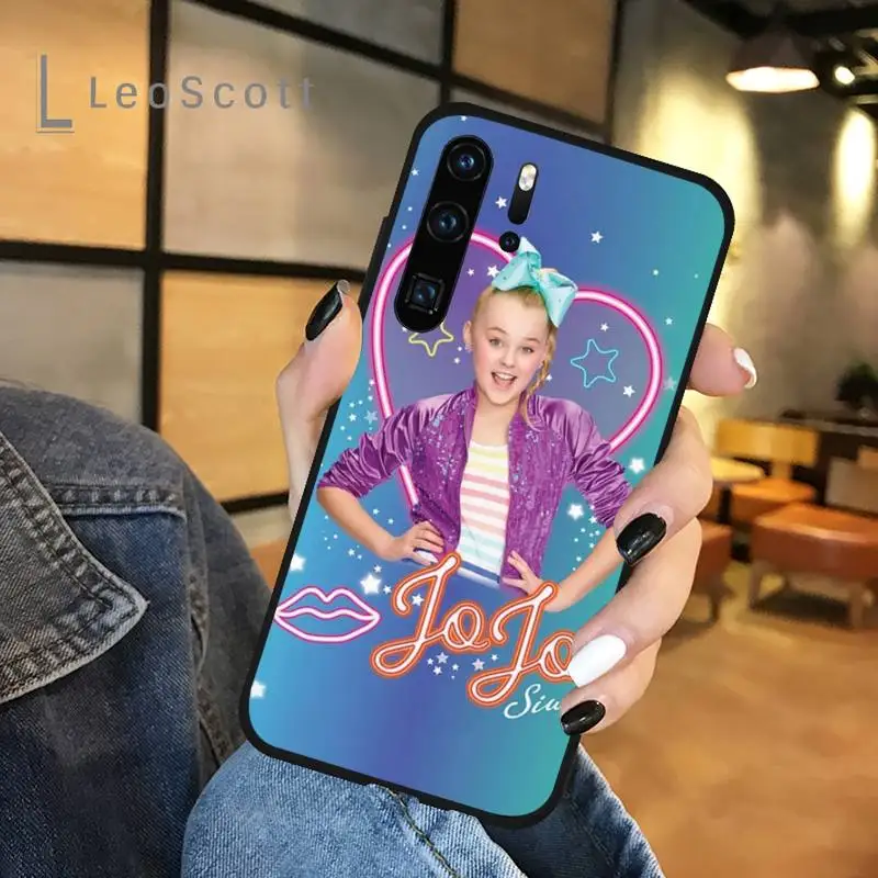 

Jojo Siwa cute girl pink Phone Case For Huawei honor Mate P 9 10 20 30 40 Pro 10i 7 8 a x Lite nova 5t