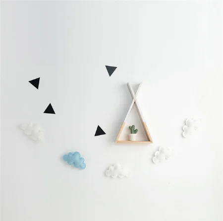 

INS Nordic Coloful Cloud Baby Room Decoration Wall Hanging Bedding Bumpers Kids Party Kids Girls Room Decor Children Stickers
