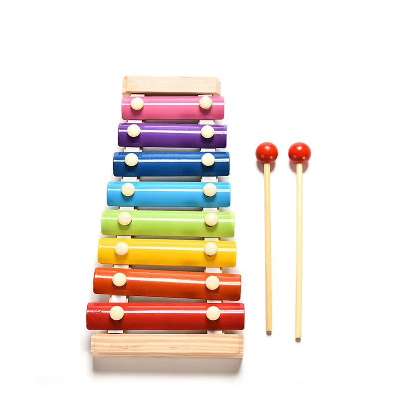 

Montessori Toys Children Early Educational Learning Puzzle Wooden Toys Musical Toys Wisdom Music Instrument 8 Tone