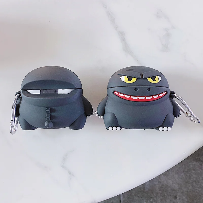 3D чехол для наушников Huawei Freebuds 3 силиконовый милый мультяшный Godzilla Pro чехлы с