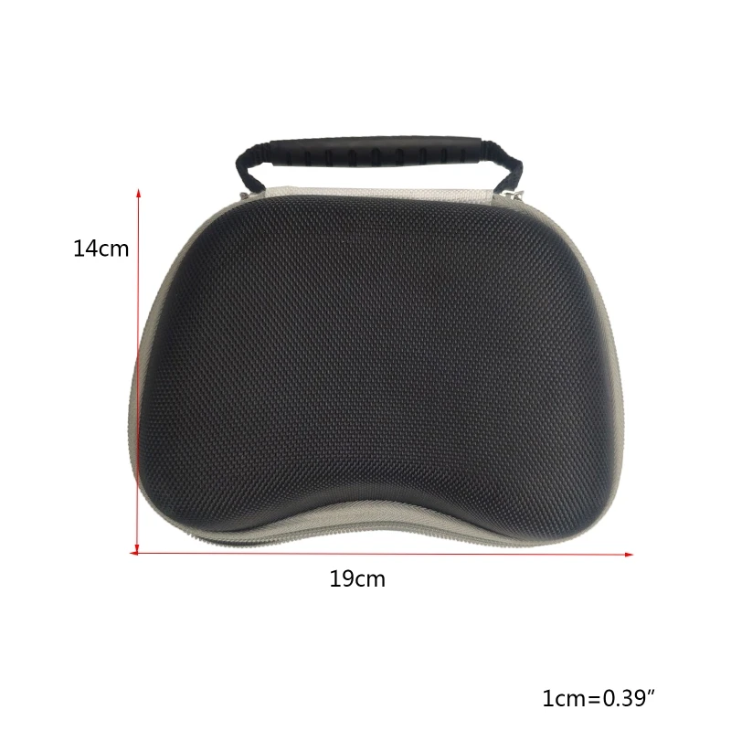 

Handle Portable Zipper Pouch Shockproof Hard Protective Case Storage Bag For PS5