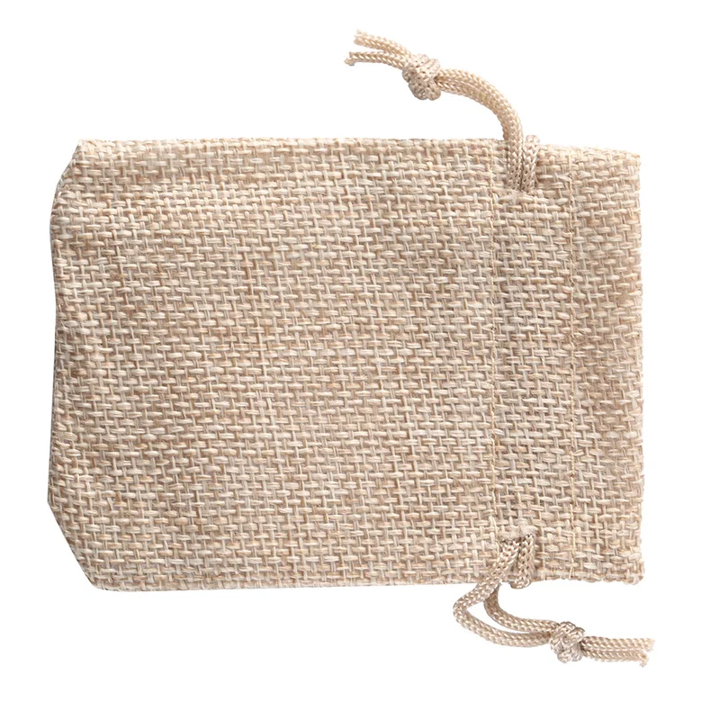 50 шт Подарочные мешки для конфет Свадебный винтажный натуральный мешковин