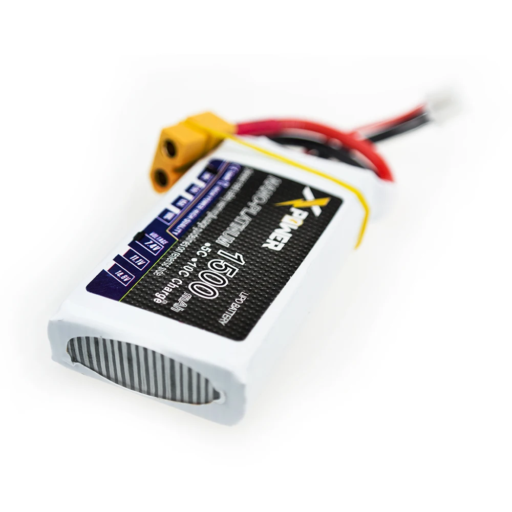 7 4 V 1500mAh 2s lipo батарея 30C max 35C Xpower батареи XT60 / T разъем для радиоуправляемого