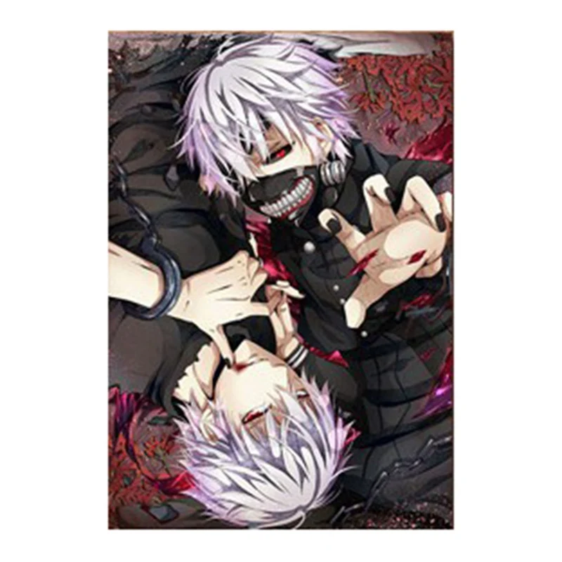 8 шт./компл. Токийский Гуль канеки Кен Аниме Манга настенный постер свиток