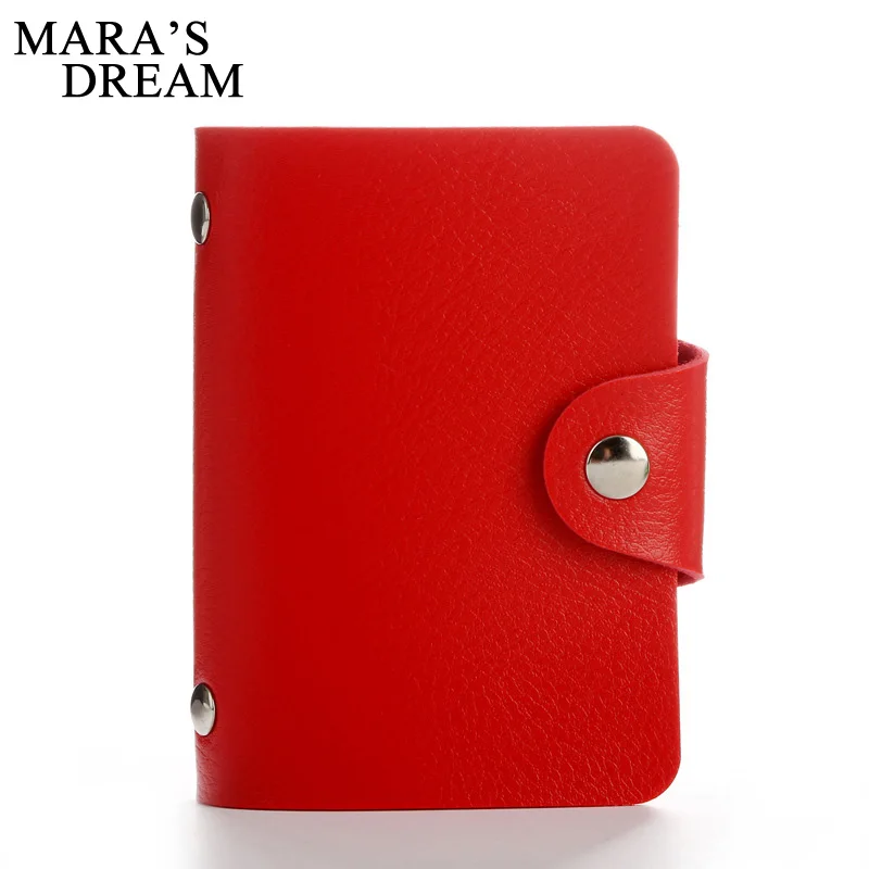 Mara's Dream 2019 Unisex Card Case Business Credit Holder 24 BitsPU Leather Buckle Bank Transportati | Багаж и сумки