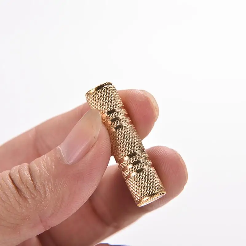 

1PC 3.5mm Jack Female to 3.5 mm Female Connector F/F Stereo Audio Adapter Headphone Jack Coupler Adaptor Connector Wholesale