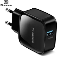 suhach quick charge qc 3 0 usb wall phone charger for iphone 6 7 8 x xs max xr ipad mini 3 4 5 samsung s8 s9 htc fast charger