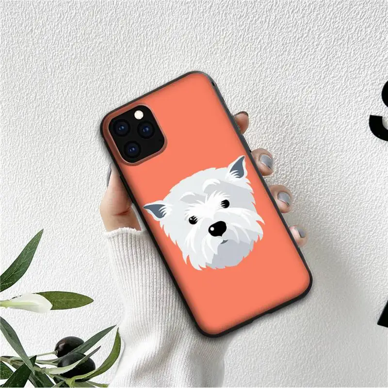 Чехол для телефона Бишон Фризе для iPhone 13 11 12 Pro XS MAX mini 8 7 6 6s Plus X 2020 XR.