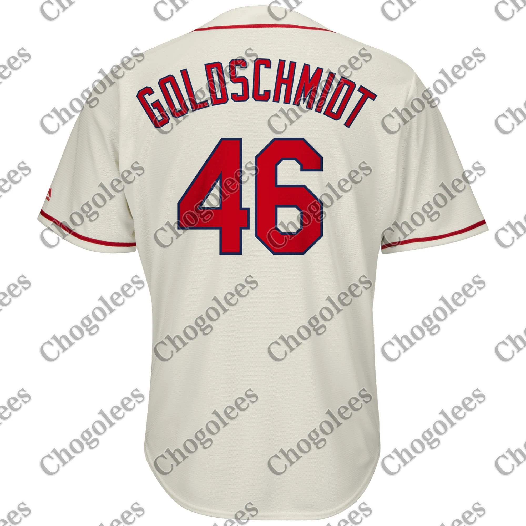 

Jrsei de beisebol paul goldschmidt st. louis majestoso alternativo legal base jogador jrsei-creme