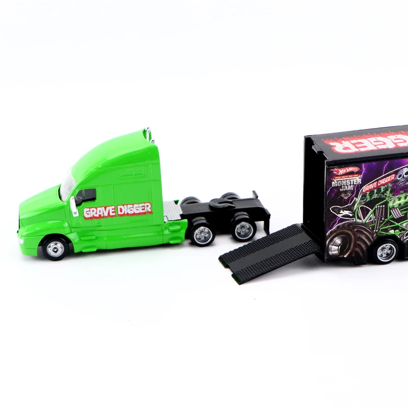 1:64 HOT WHEELS DEAVY DUTY HAULER MONSTER JAM редкая коллекция|Роботы и животные с ДУ| |