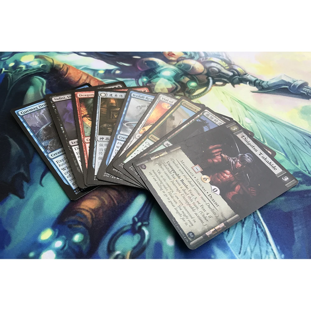 Красный глаз черный металлический Дракон Yugioh игровой коврик настольные игры YGO