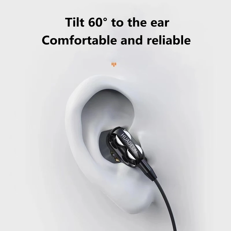 

3.5mm Wired Headphones With Bass Earbuds Stereo Earphones Music Headphones Sport Earphones Gaming Headset With Mic for Xiaomi