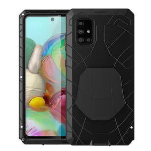 aluminum metal silicone shockproof cover for samsung a52 a42 a72 a90 a80 a50 a70 protector hard heavy duty iphone fundas shell free global shipping