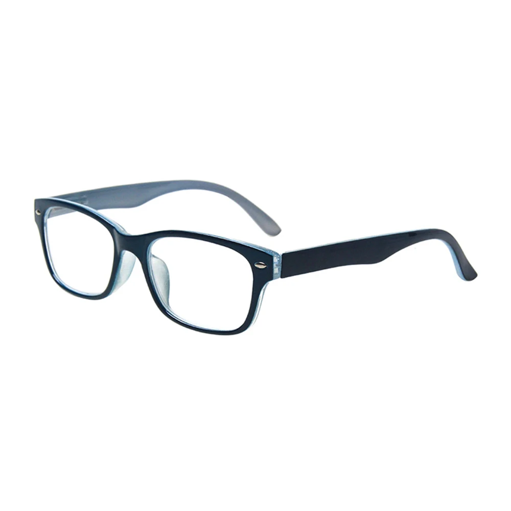 CLASAGA 2022 Fashion Reading Glasses Men and Women Rectangle Frame HD Optical Eyeglasses with Spring Hinge Decarative Eyewear