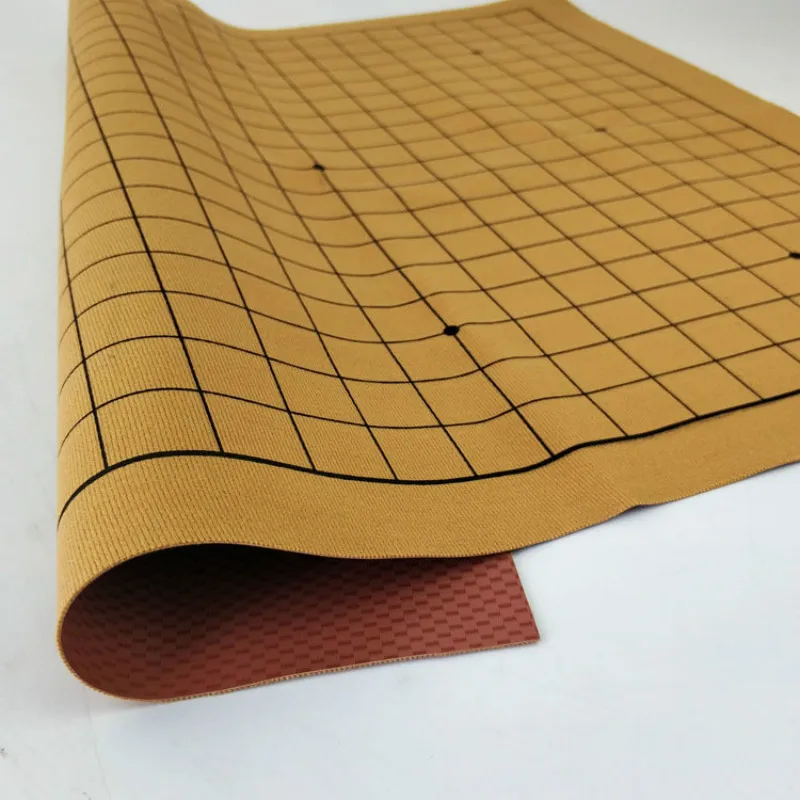 Go Backgammon кожаная бархатная шахматная доска Складная и легко носить 19 дорожная без