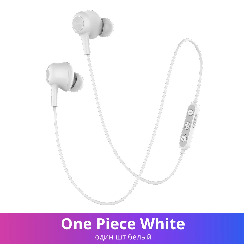 One White Langsdom L17 беспроводные наушники Bluetooth 5,0 наушники для телефона iPhone гарнитура с магнитами вкладыши с микрофоном стерео Bluetooth наушники - Цвет: One White