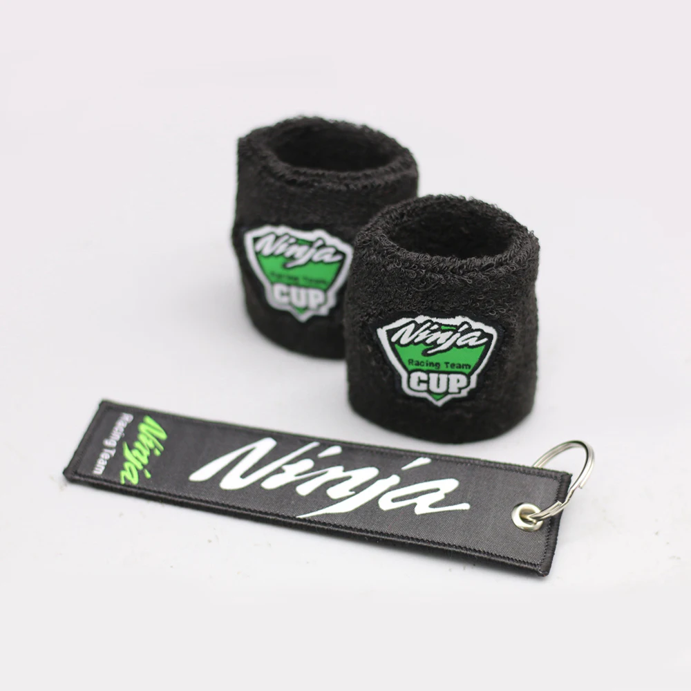 

Motorcycle Ninja Racing Brake Reservoir Sock Oil Fluid Tank Cover Sleeve For Kawasaki Ninja ZX10R ZX12R ZX14R ZX-6R ZX7R ZX9R