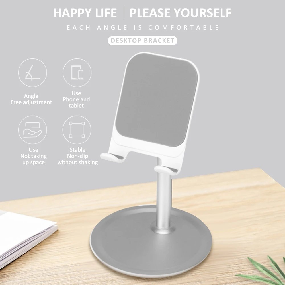 Мобильный телефон стенд Регулируемый Настольный Кронштейн для мобильного