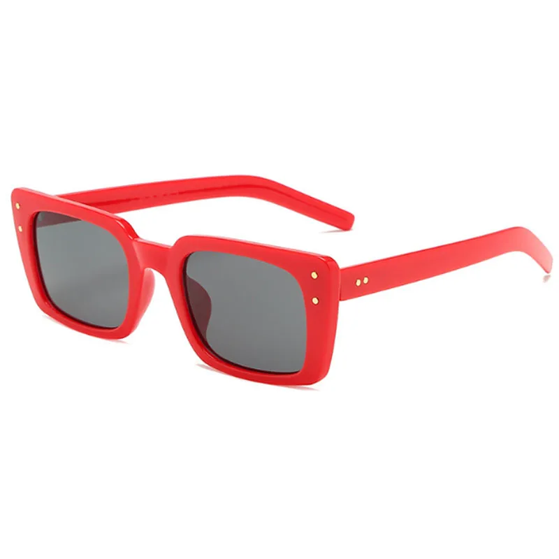 Солнечные очки в винтажном стиле UV400 женские небольшие квадратные