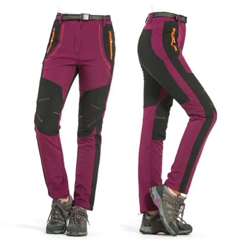 

Winter Fleece Pants Men Trekking Waterproof Fishing Pants Camping Running Hiking Pants Warm Trousers Women Windproof sportswear