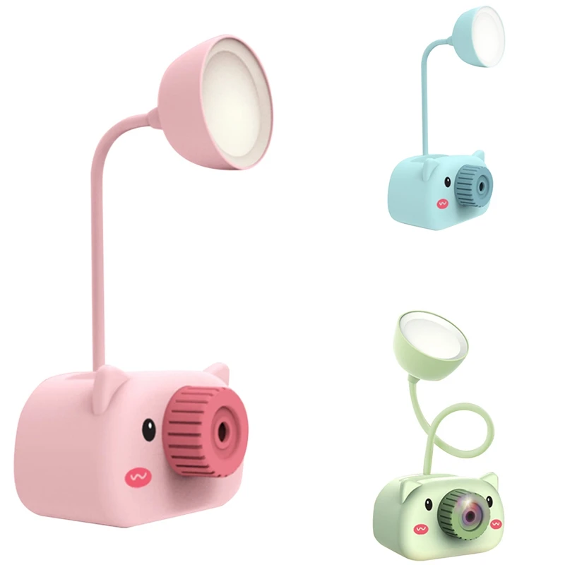 

Flexo Led Lamps With USB LED Stand Desk Light Reading Lamp Modern Flexible Study Lamp With Pen Holder