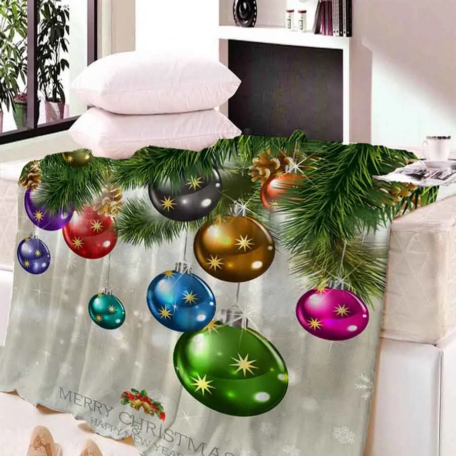 WOSTAR супер мягкое плюшевое Коралловое флисовое рождественское декоративное