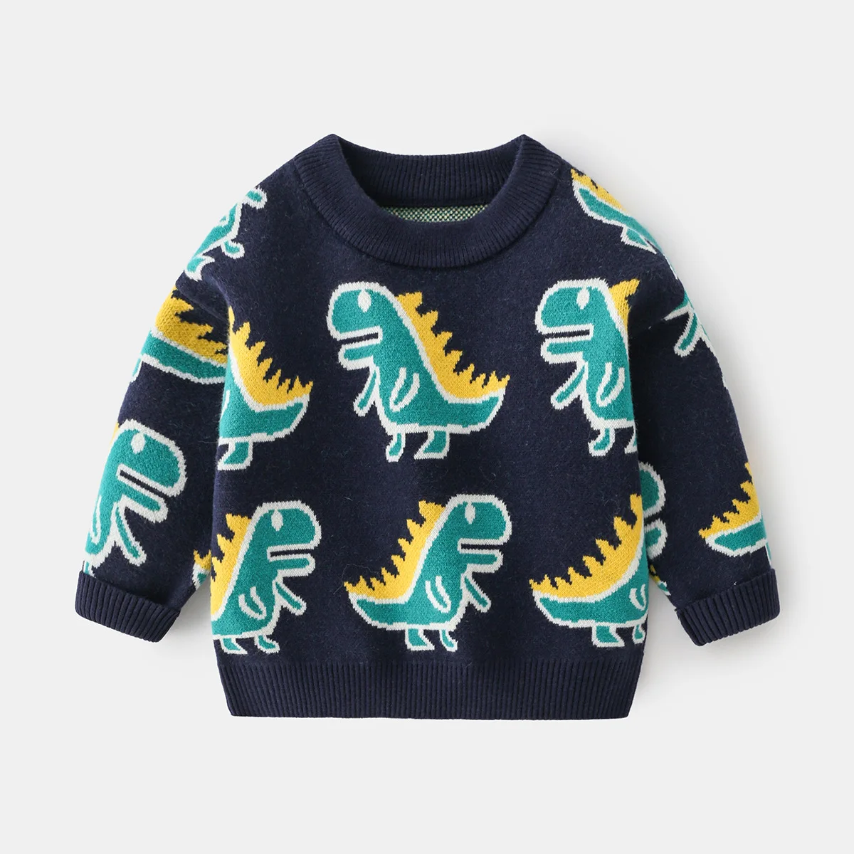 

2020 new JCHAO KIDS winter boys girl sweater Cotton Cartoon warm Wool kids baby toddler top children clothes clothing