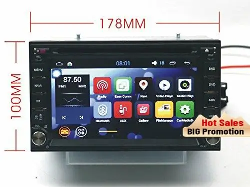 Автомагнитола мультимедийный dvd плеер android для Nissan универсальный автомобильный