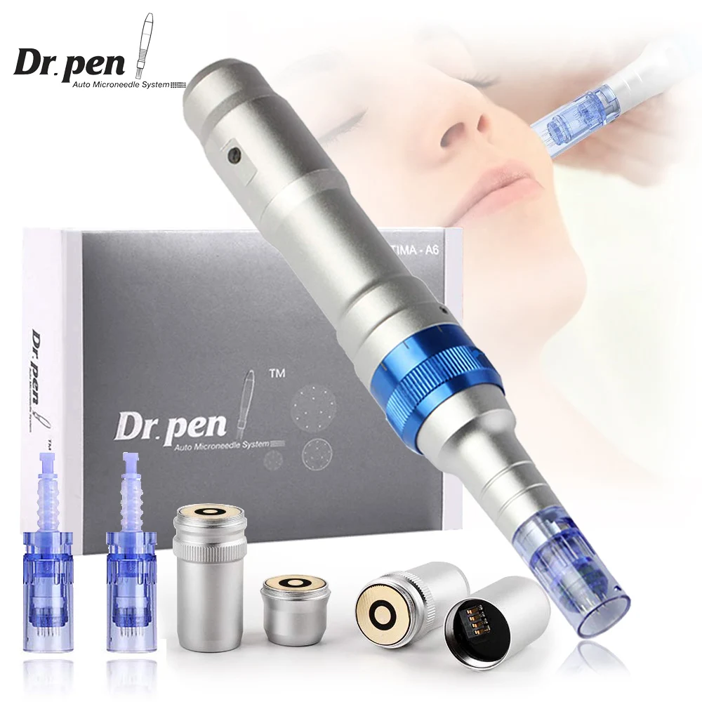 Профессиональная ручка Dr Pen A6 беспроводной электрический набор инструментов для