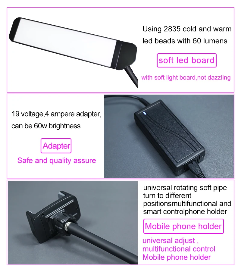 MAMEN Selfie Ring Light светодиодный приглушаемая Фотографическая подсветка для Youtube Studio Video Live потоковая камера DSLR Nikon Canon sony Make up кольцо с фотографией осветительная лампа с держателем для телефо