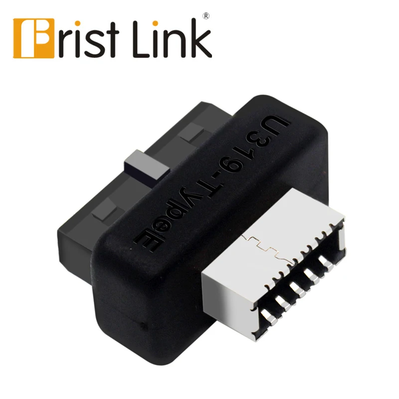

USB 3.0 20Pin/19P Header к Type-E A-Key USB 3,0 20-контактный адаптер для передней панели Type C Кронштейн шасси