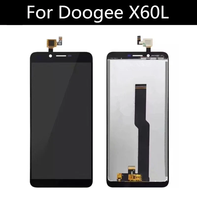 ЖК дисплей 5 дюйма Для Doogee X60L + кодирующий преобразователь сенсорного экрана в