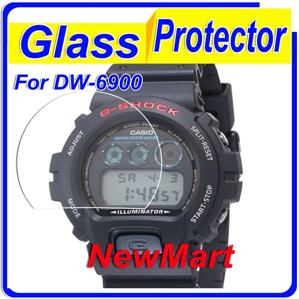 

3Pcs Glass For DW-6900 GW-6900 G-6900 GLX-6900 GM G-6900 GLS-6900 DW-6600 STL-S100 GW-6902 Tempered Protector For Casio G Shock