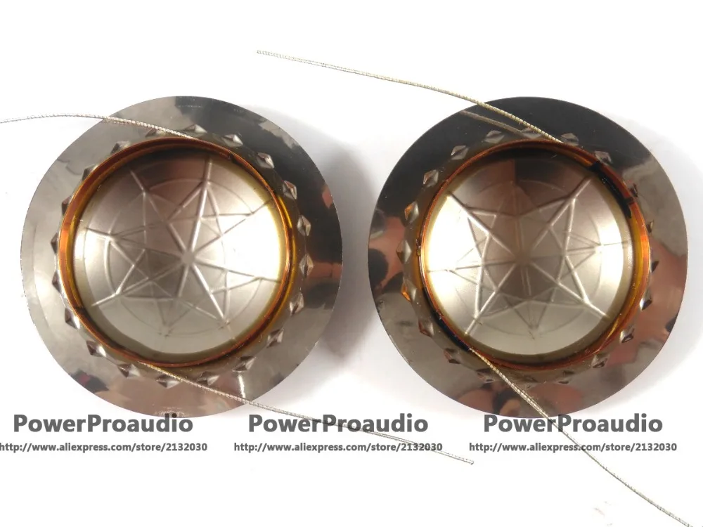 2 шт. VC 25 5 мм 4 1 дюйм Сменная титановая диафрагма звуковая катушка 8 Ом