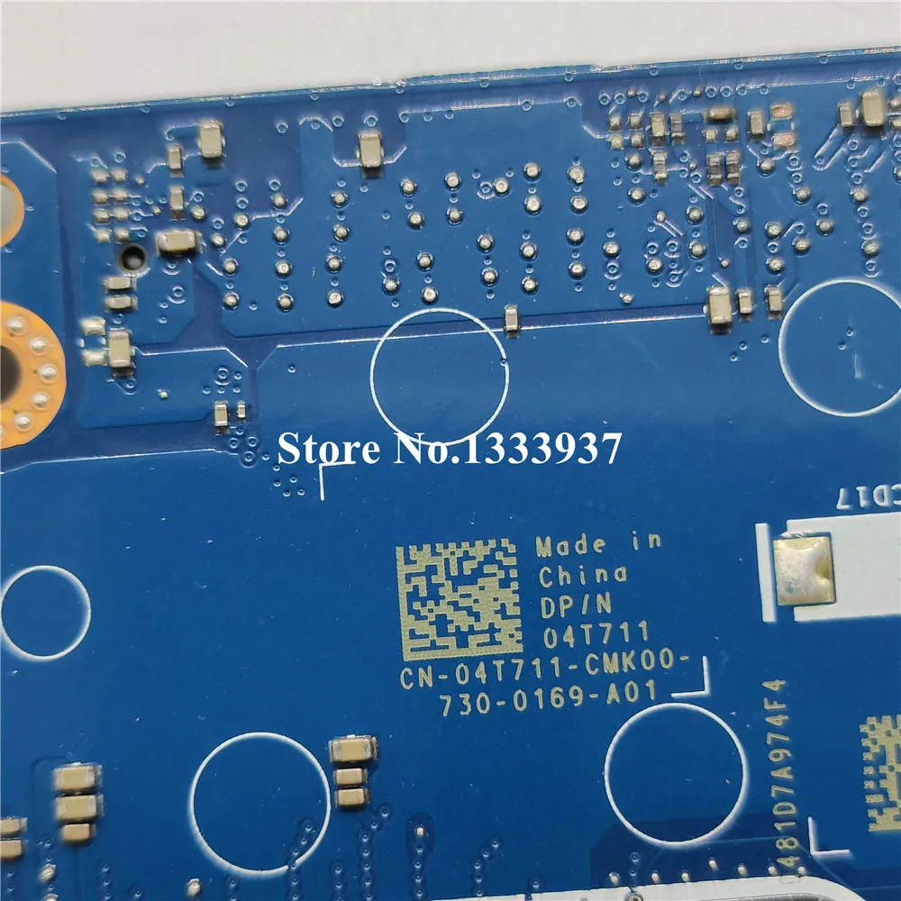 Bestellen Für Dell Latitude 5280 Laptop Motherboard I5-7300U CDM60 LA-E071P CN-04T711 04T711 4T711 Voll Getestet Mainboard