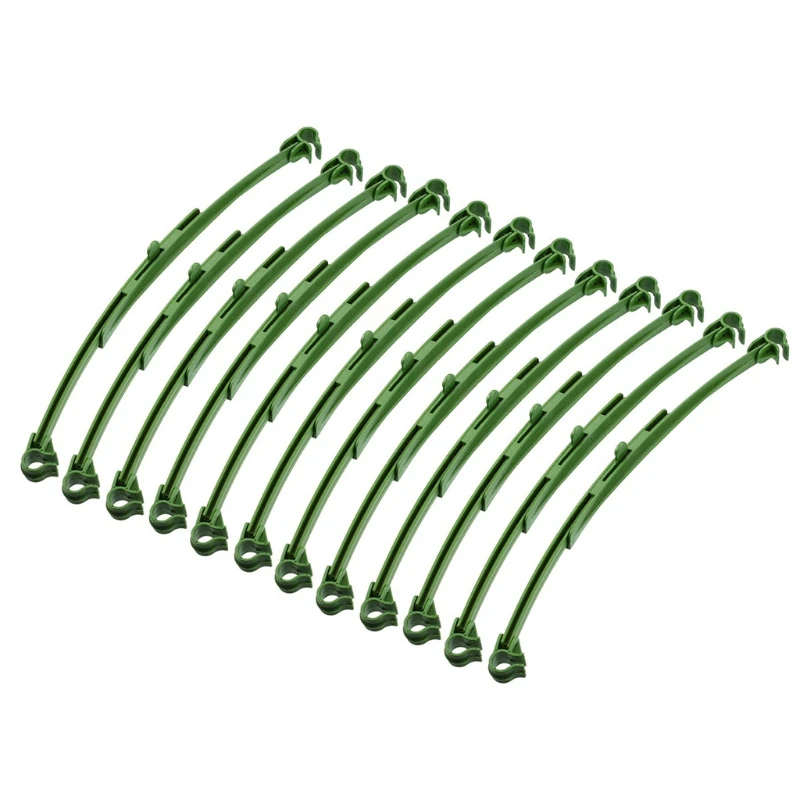 

12pcs Garden Stakes Arms for tomato Cage 10-14 Inches Expandable Potted Frame Connectors Climbing Plant Vegetables