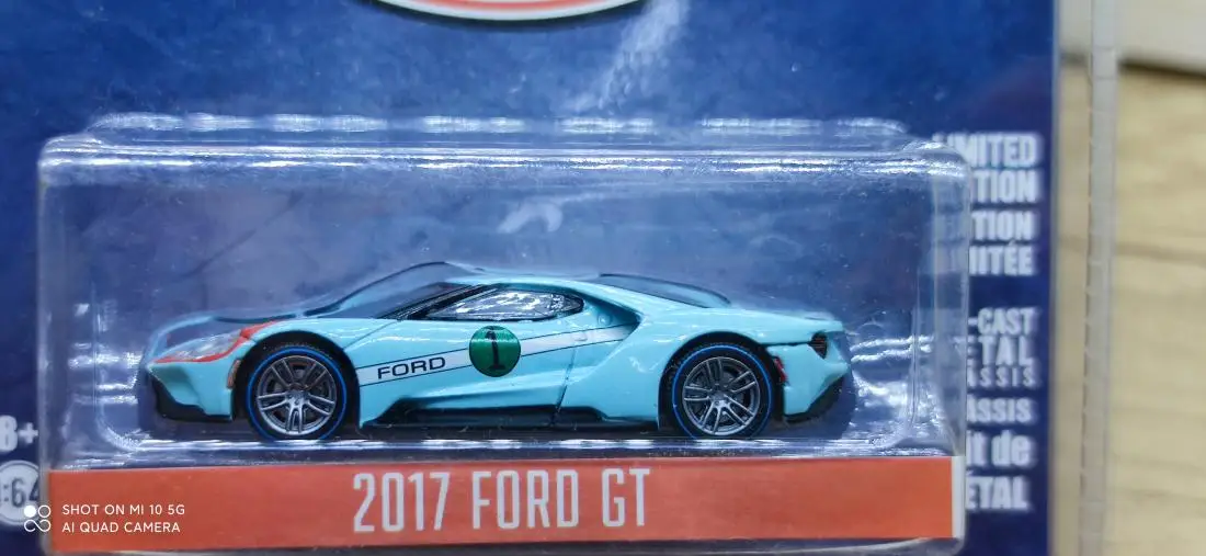 GL 1:64 2017 Ford GT #1 GT40 Mk II зеленая машина модель автомобиля из сплава литые