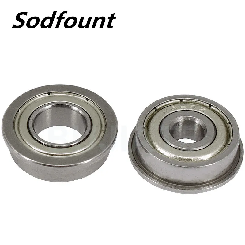 

1pc Flange bearing inch size with rib FR3 FR4 FR6 FR8-2Z ZZ5