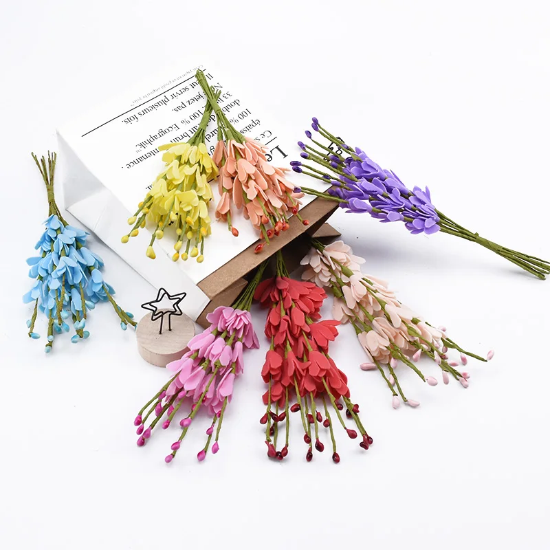 10 шт. вазы из пенопласта в виде ветвей персика для домашнего декора свадебные