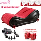 Надувной диван-кровать для взрослых BDSM, диванная подушка, кресло для секса с электрическим воздушным насосом, 2021