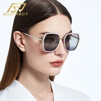 simprect gradient square polarized sunglasses women 2022 vintage oversized sun glasses luxury brand designer shades for women