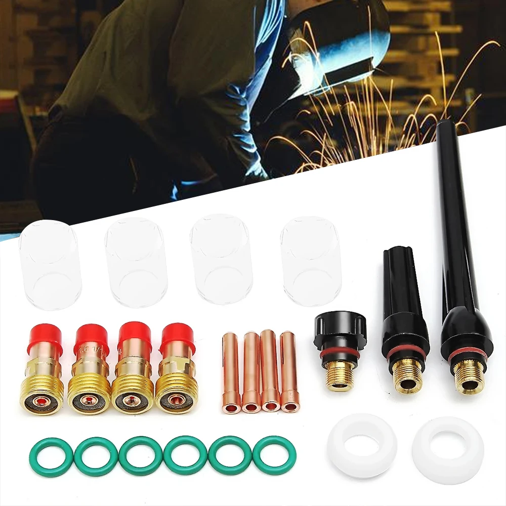 

23 . TIG Stubby Pyrex WP-17/18/26