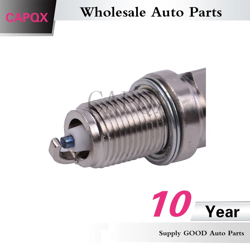 CAPQX 4 шт. иридиевая Свеча зажигания 90919 01176 K16R U для YARIS ECHO VIOS COROLLA PREVIA HILUX 4runner LAND CRUISER